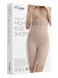 Коригуючі шорти з високою талією до коліна Farmacell Bodyshaper пудрові S 603 фото 10